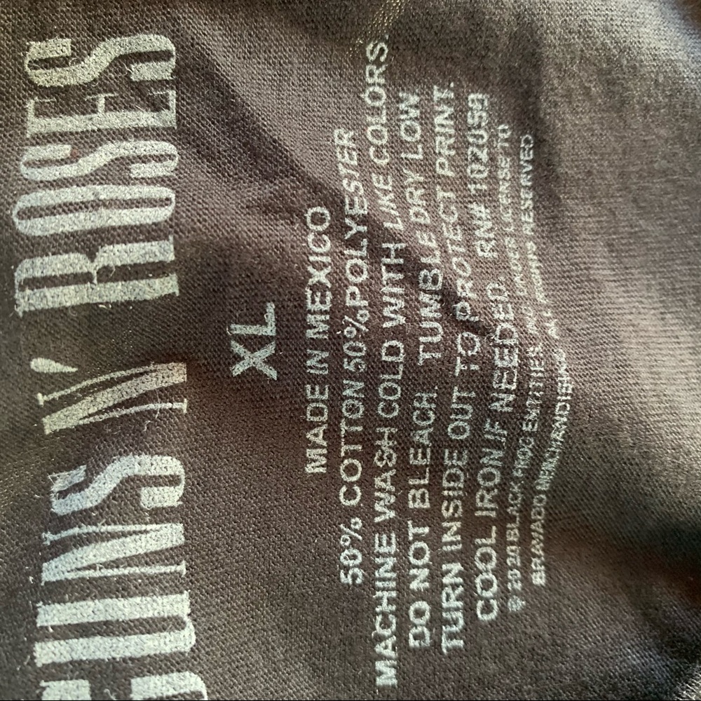 GUNS N' ROSES Graphic T-shirt Size XL - Picture 7 of 9